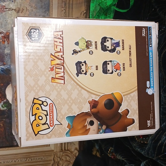 Firm!!LARGE BOX!! Huge Funko Pop InuYasha Shippo on Horse - Brown and Blue - Picture 5 of 7